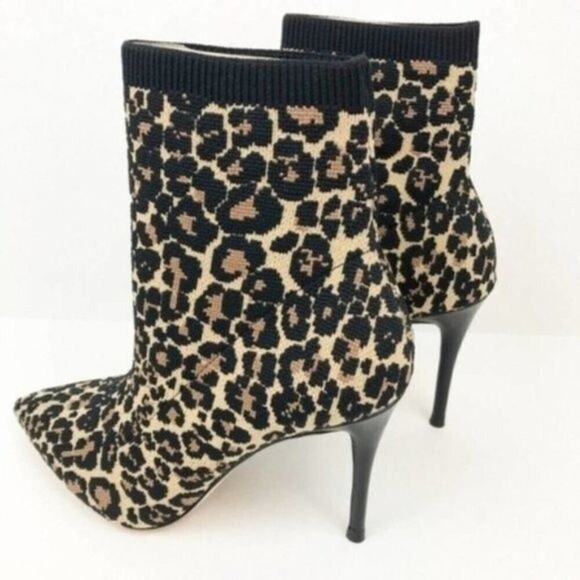 SOMETHING NAVY Nix Bootie in Leopard - Picture 4 of 7